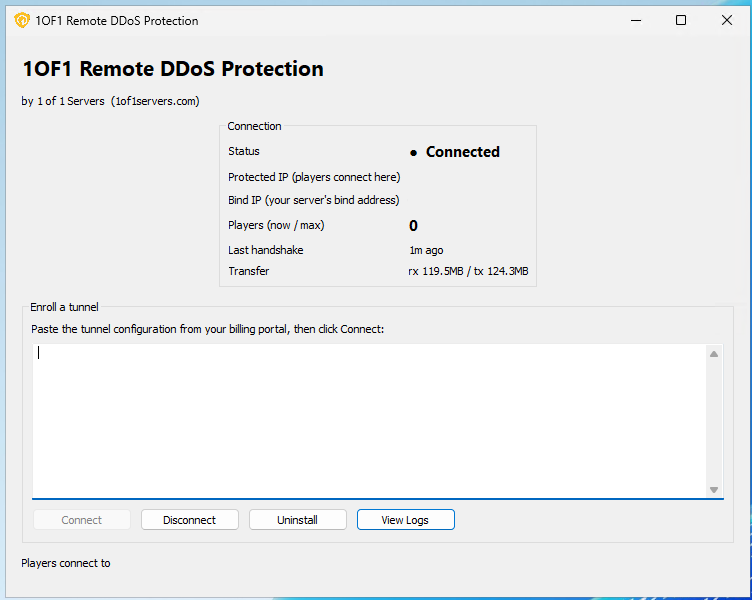 1OF1 RemoteShield app
